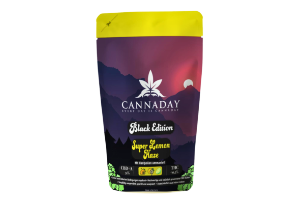 Super Lemon Haze CBD Blüten Black Edition